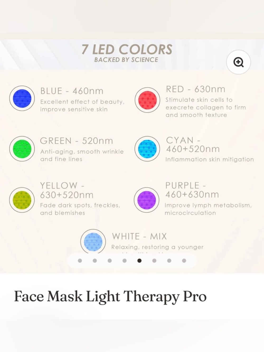 Skinhaven LED Face Mask Light Therapy Pro
